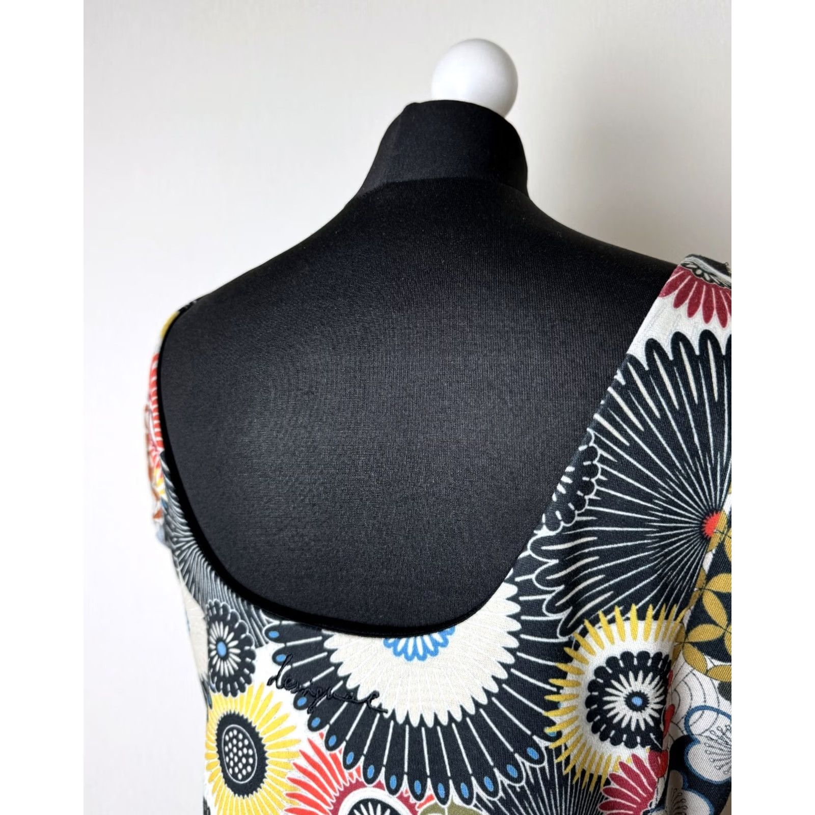 Desigual Desigual Dress Womens A-Line XL Knee Length Multicoloured 100% genuine Damaris 67V20F5 Size XL / US 12-14 / IT 48-50 - 5 Thumbnail