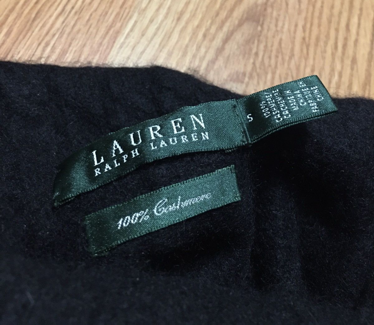 Lauren Ralph Lauren Cashmere Cable Knit Turtleneck Sweater
