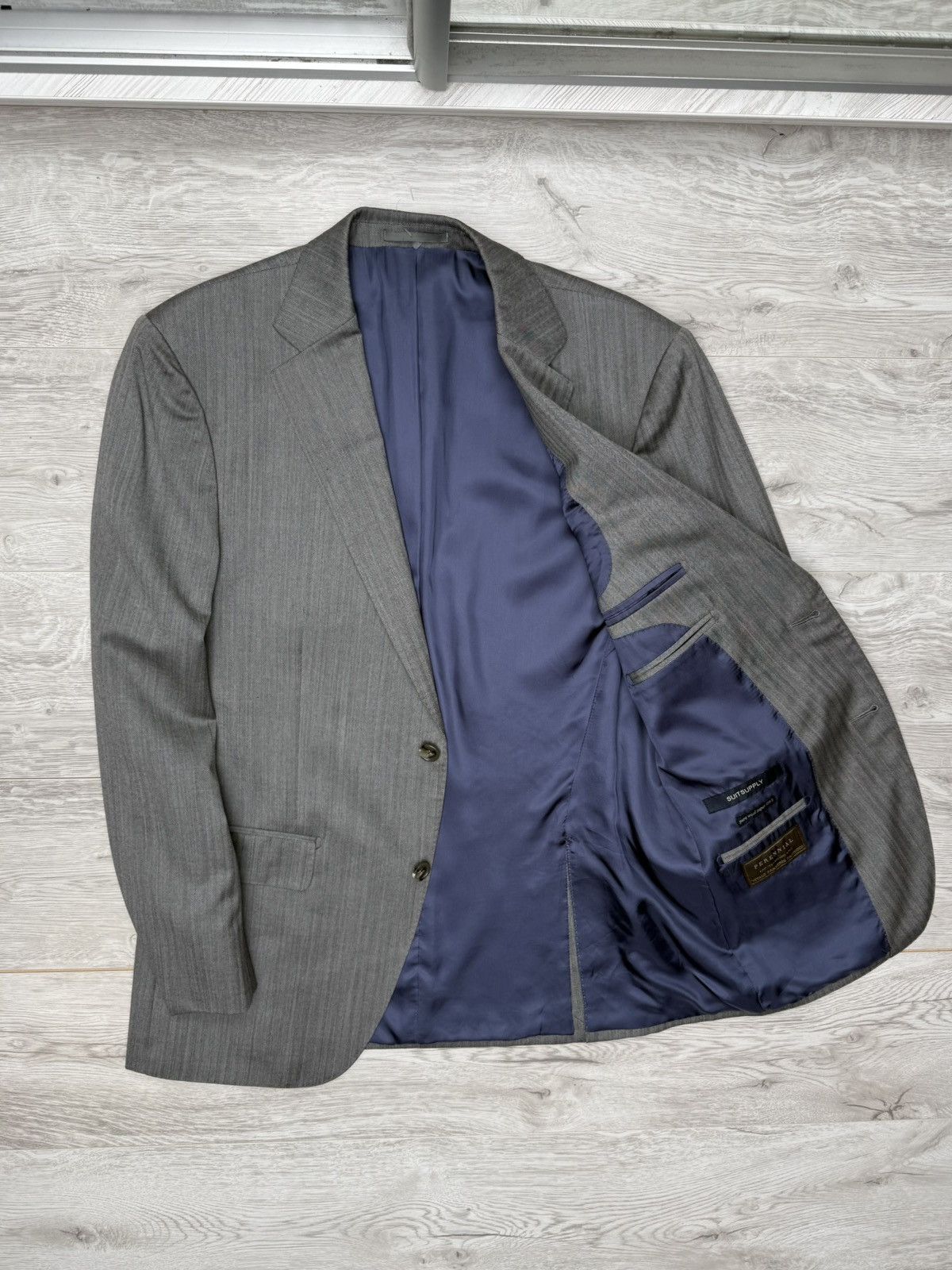 Suitsupply SUITSUPPLY NAPOLI Pure Wool Super 110’s Blazer Jacket sz 50 Size 40R - 6 Thumbnail