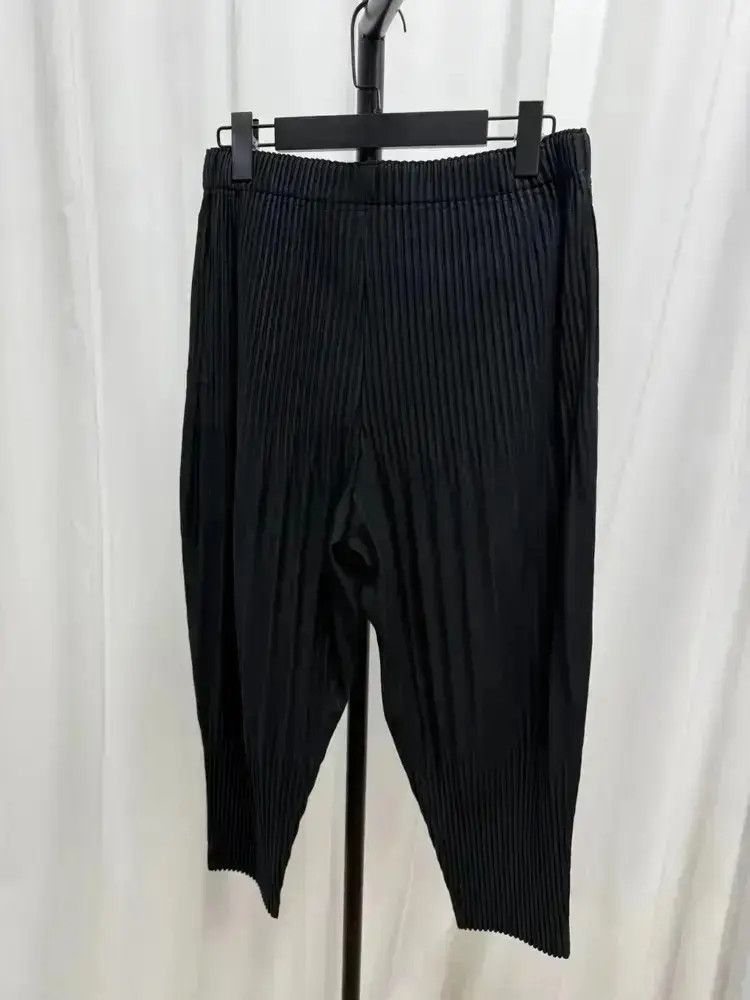 Issey Miyake Sz 3 Issey Miyake Pleats Please Cropped Pants-2505 Size US 32 / EU 48 - 2 Thumbnail