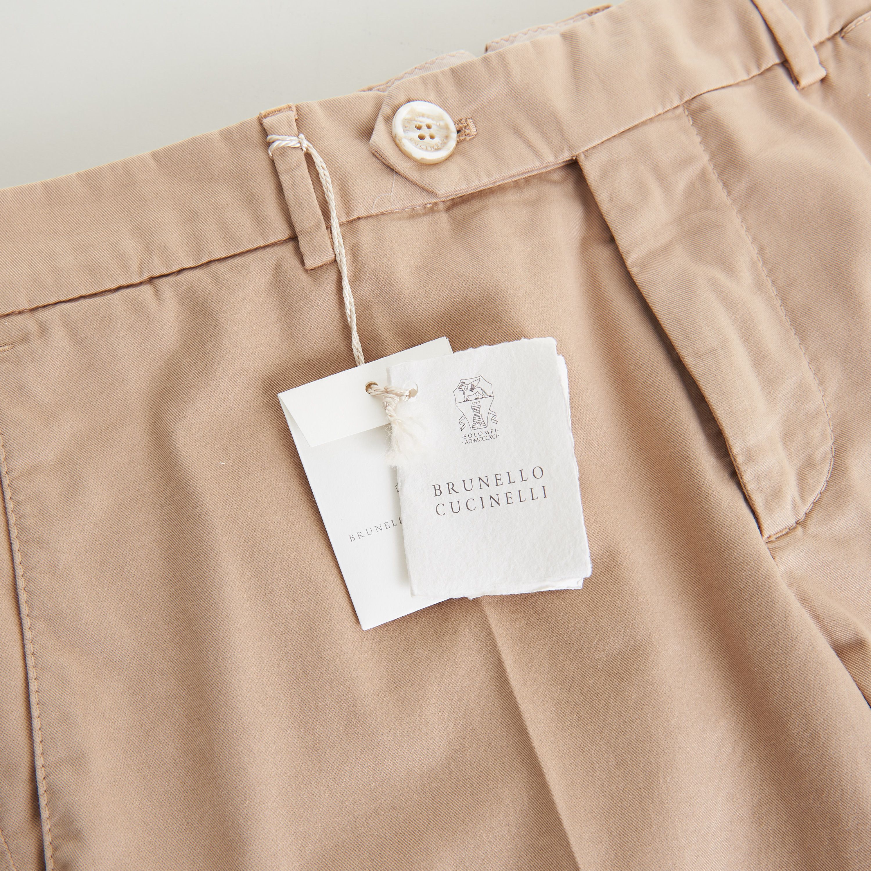 Brunello Cucinelli Havana Brown Italian Fit Trousers Size US 38 / EU 54 - 8 Thumbnail