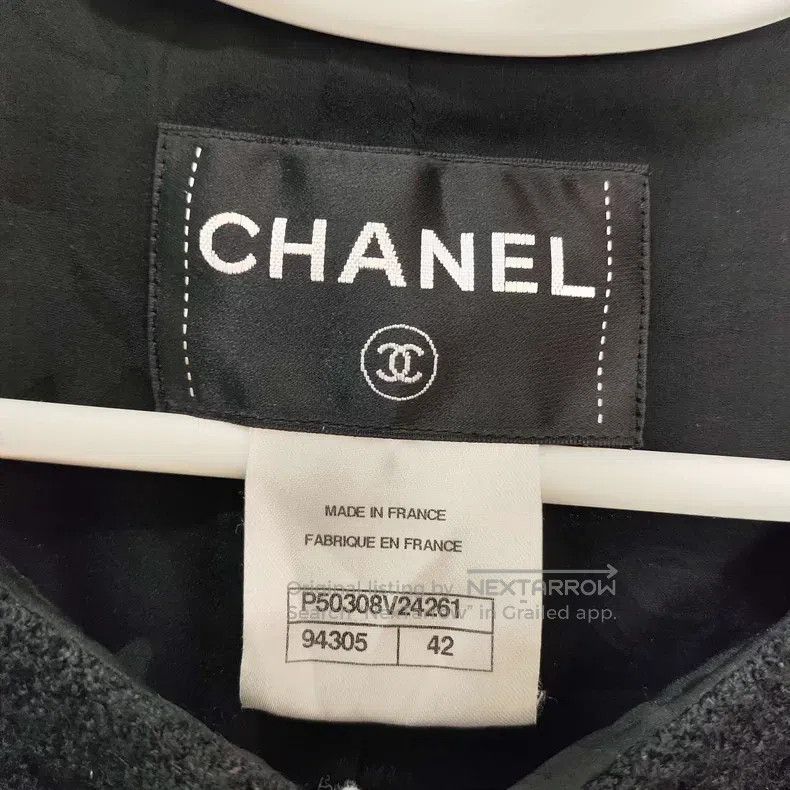 Chanel Chanel Tweed coat Size M / US 6-8 / IT 42-44 - 4 Thumbnail