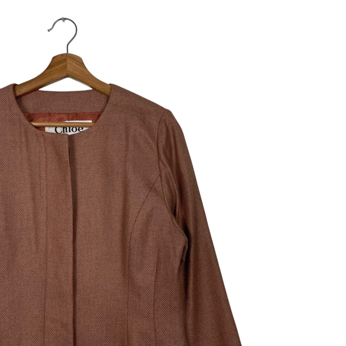 Chloe Chloe Wool Women Jacket Size M / US 6-8 / IT 42-44 - 5 Thumbnail