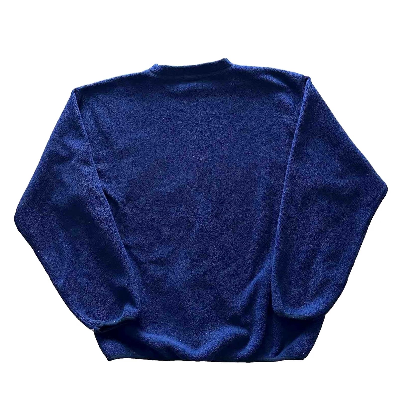Nautica VINTAGE Shirt Mens L Blue Nautica Sweatshirt Size Sweater Fleece Embroidered Logo 90s Size US L / EU 52-54 / 3 - 4 Thumbnail
