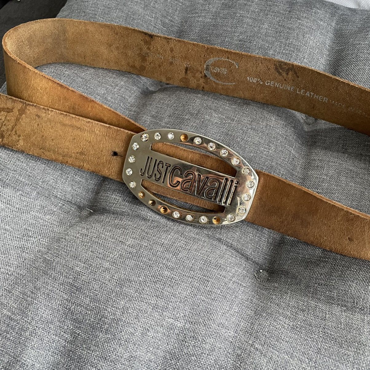 Just Cavalli Vintage 00’s Just Cavalli Avantgarde Leather Belt Size ONE SIZE - 4 Thumbnail