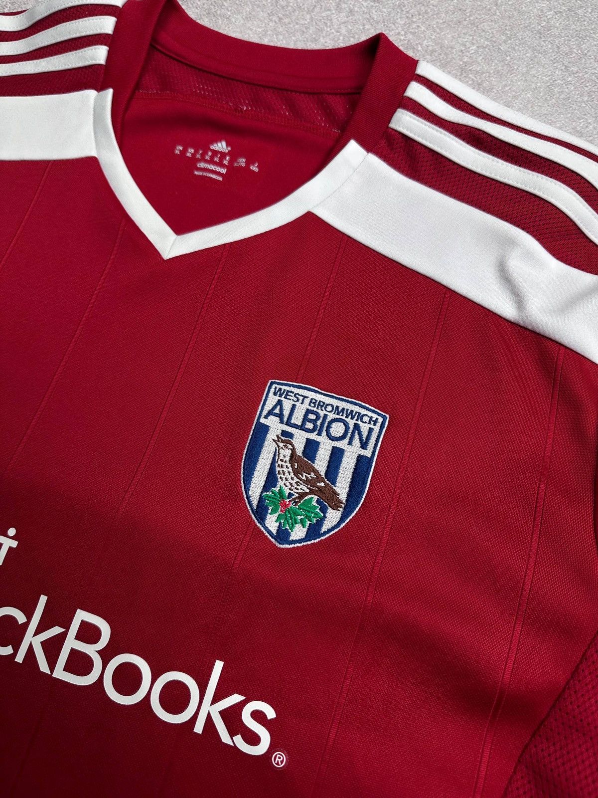 Adidas 2014 West Bromwich Albion Adidas Away Jersey T-shirt XL Size US XL / EU 56 / 4 - 5 Thumbnail