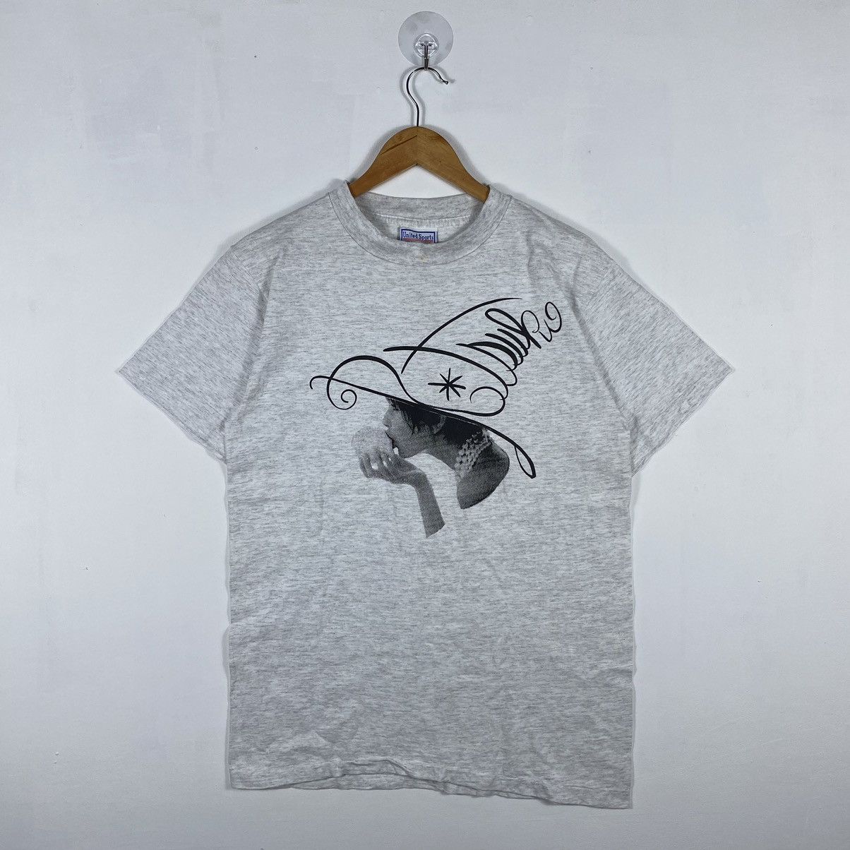 All Sport × Vintage Vintage 90's RITSUKO TANAKA Japanese Singer Actress Tee Size US M / EU 48-50 / 2 - 2 Thumbnail