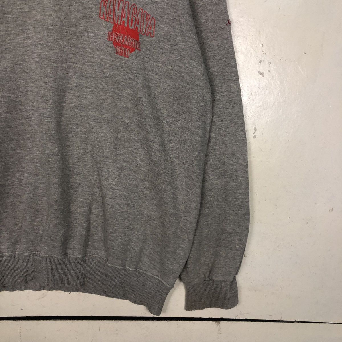 Japanese Brand 📌Vintage Sweatshirt Kamagaya Basketball Team Big Logo Size US M / EU 48-50 / 2 - 7 Thumbnail