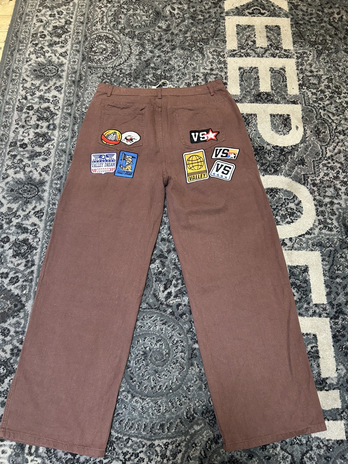 Vale Vale Brown 1980’s Painters Pants Size US 32 / EU 48 - 8 Thumbnail