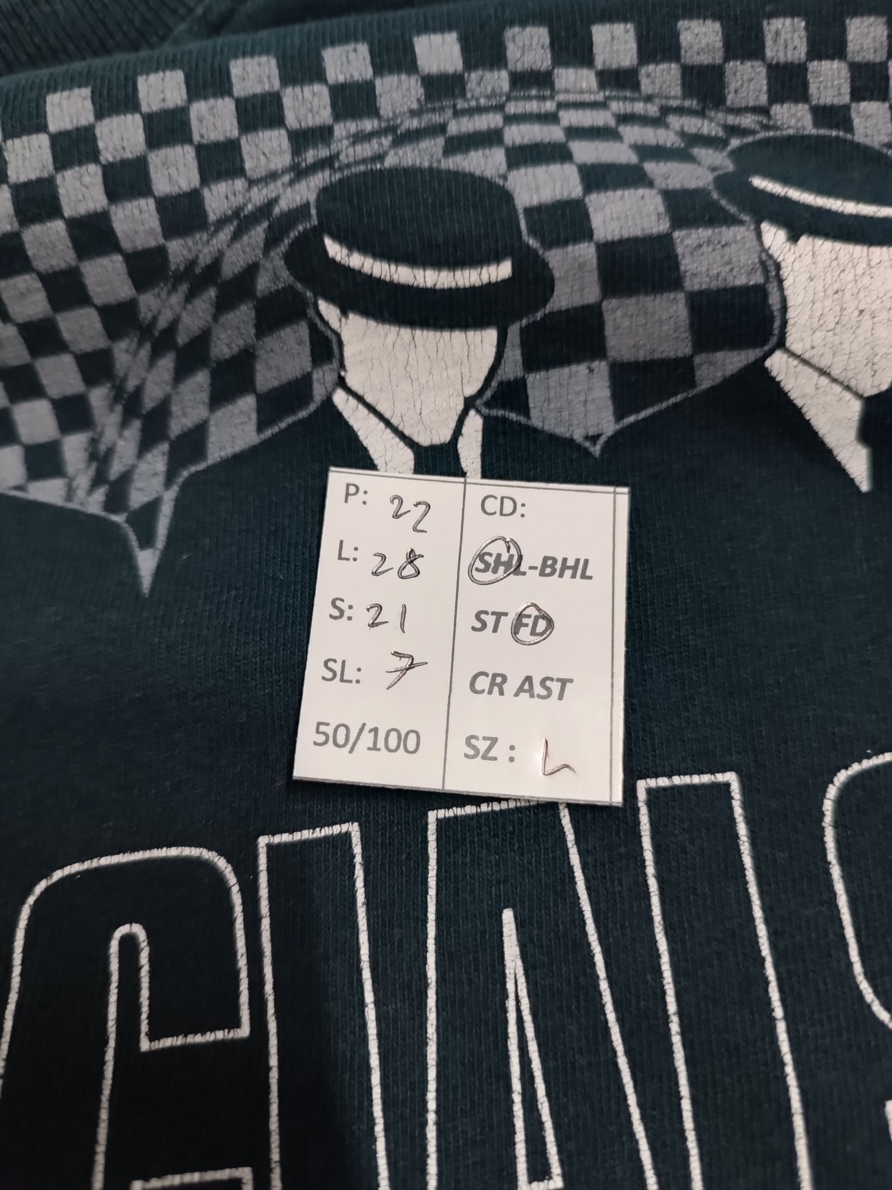 Vintage THRASH FADED VINTAGE '13 THE SPECIALS TOUR TEE SKA RANCID Size US M / EU 48-50 / 2 - 18 Thumbnail