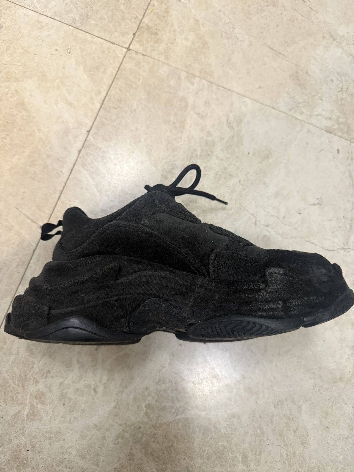 Balenciaga Balenciaga Velvet Triple S Size US 8 / IT 38 - 3 Thumbnail