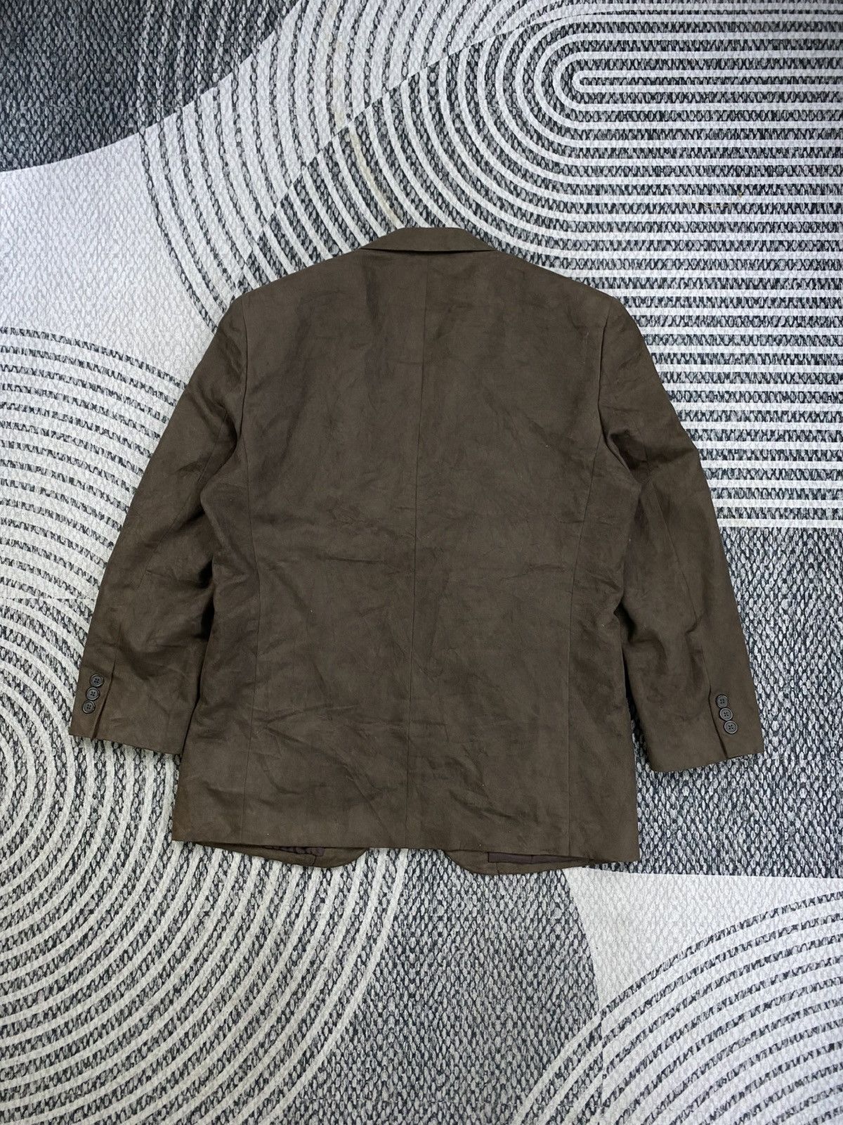 Kansai Yamamoto Vintage Kansai Japan Dark Brown Blazer Jacket Size US M / EU 48-50 / 2 - 2 Thumbnail
