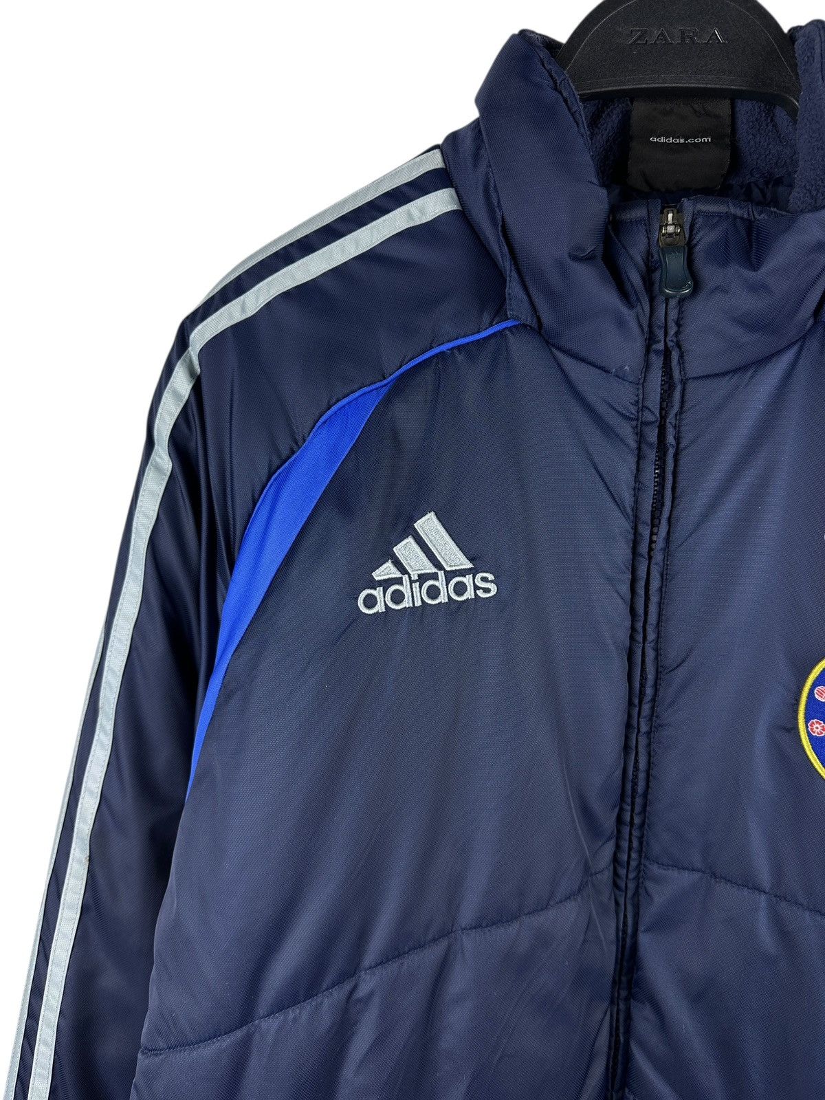 Adidas Vintage Chelsea F.C. Adidas 2006/07 Men’s Puffer Coat Jacket Size US S / EU 44-46 / 1 - 2 Thumbnail