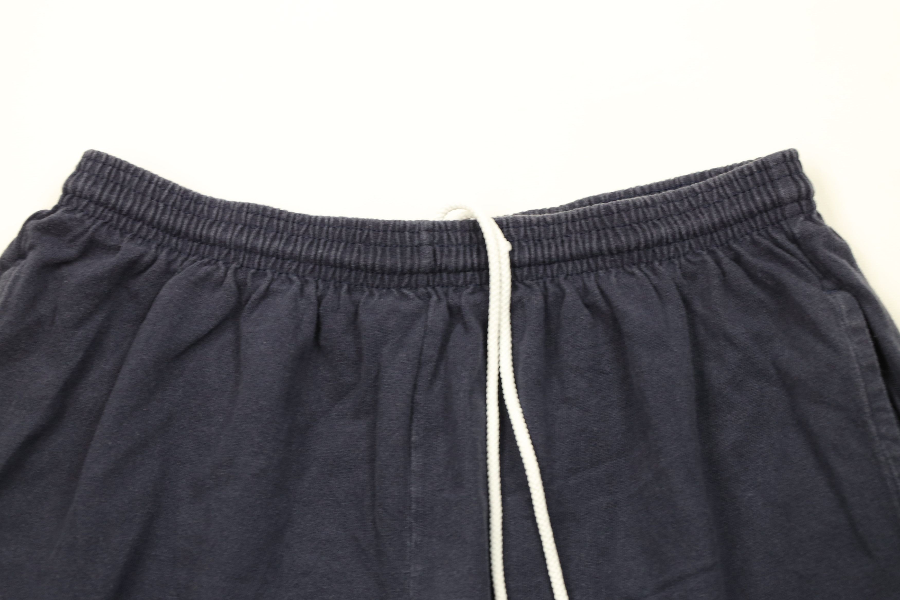 Vintage Vintage 90s University of Michigan Above Knee Shorts Blue Size US 36 / EU 52 - 2 Thumbnail