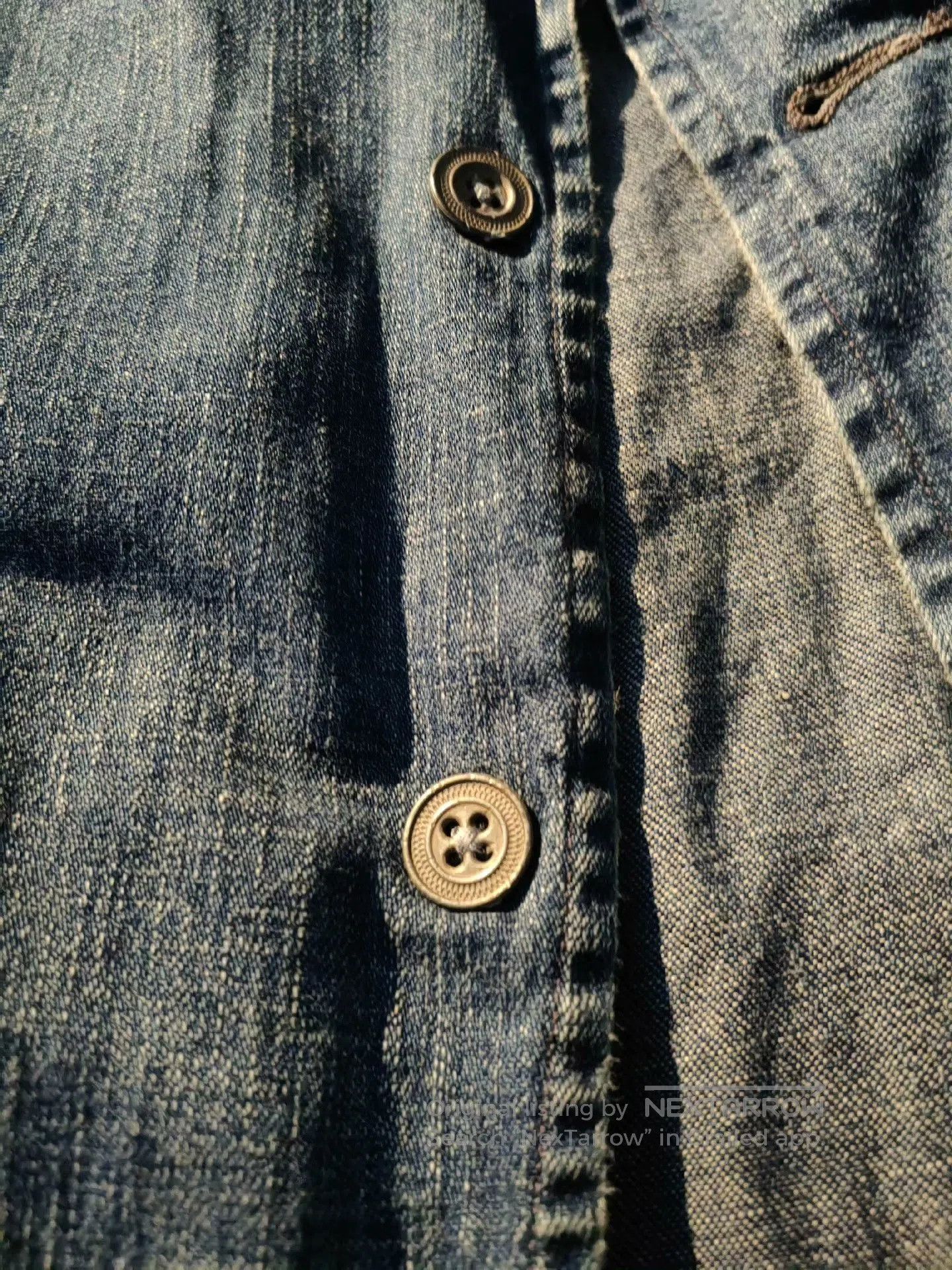 RRL Ralph Lauren Double RL RRL Washed Denim Blazer. Size US M / EU 48-50 / 2 - 4 Thumbnail