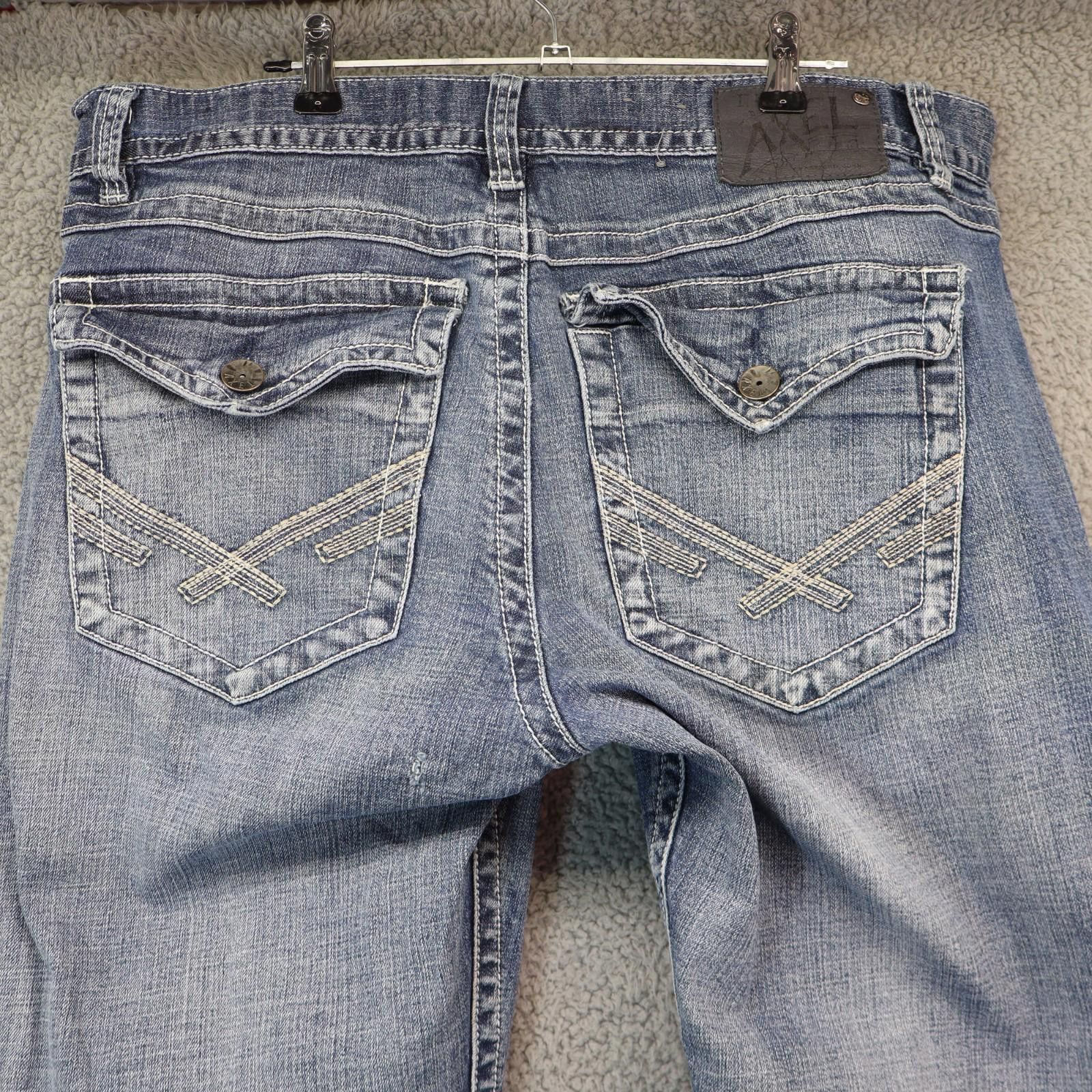 Axel Arigato Axel Vintage Boot Men Jeans Distressed 36x32 Cotton Blue Size US 36 / EU 52 - 8 Thumbnail