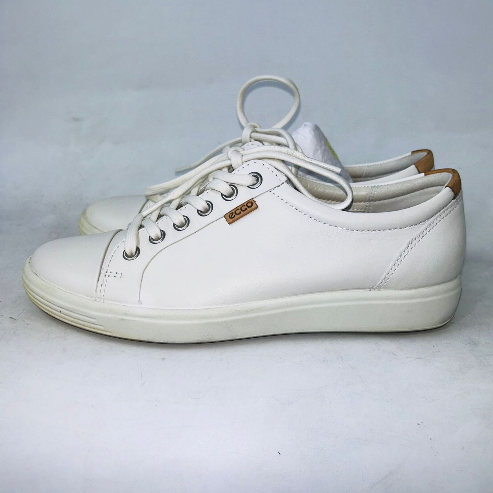 Ecco ECCO WOMENS SOFT LONG LACE WHITE DRESS SHOES SIZE 7-7.5B Size US 7.5 / IT 37.5 - 4 Thumbnail