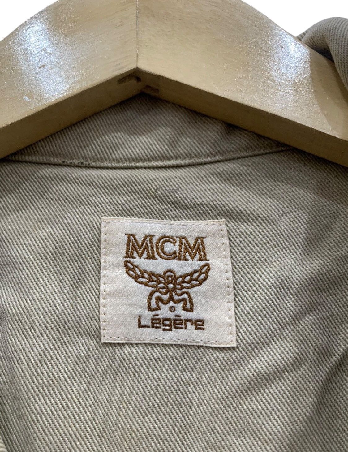 MCM × Vintage Vintage MCM Legere Denim Jacket Size M / US 6-8 / IT 42-44 - 2 Thumbnail
