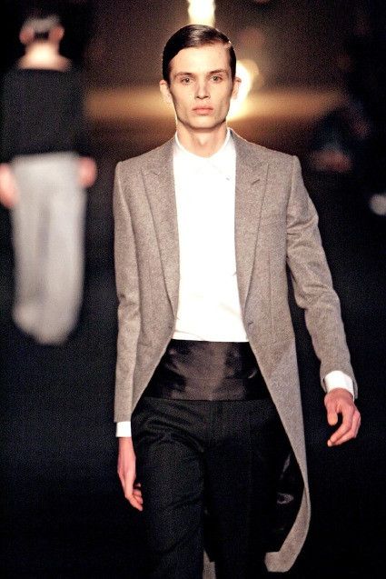 Dior × Hedi Slimane Dior Homme SS 2007 "We look good Together" Silk Cummerbund Size ONE SIZE - 7 Thumbnail