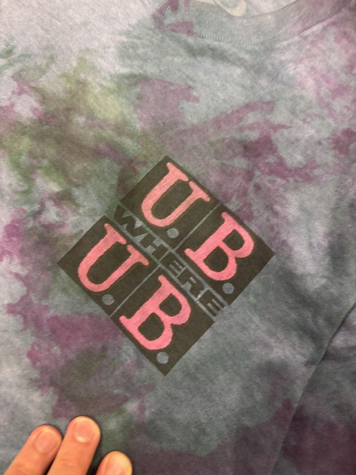 Vintage New Orleans UB Where tye dye t shirt Size US L / EU 52-54 / 3 - 2 Thumbnail