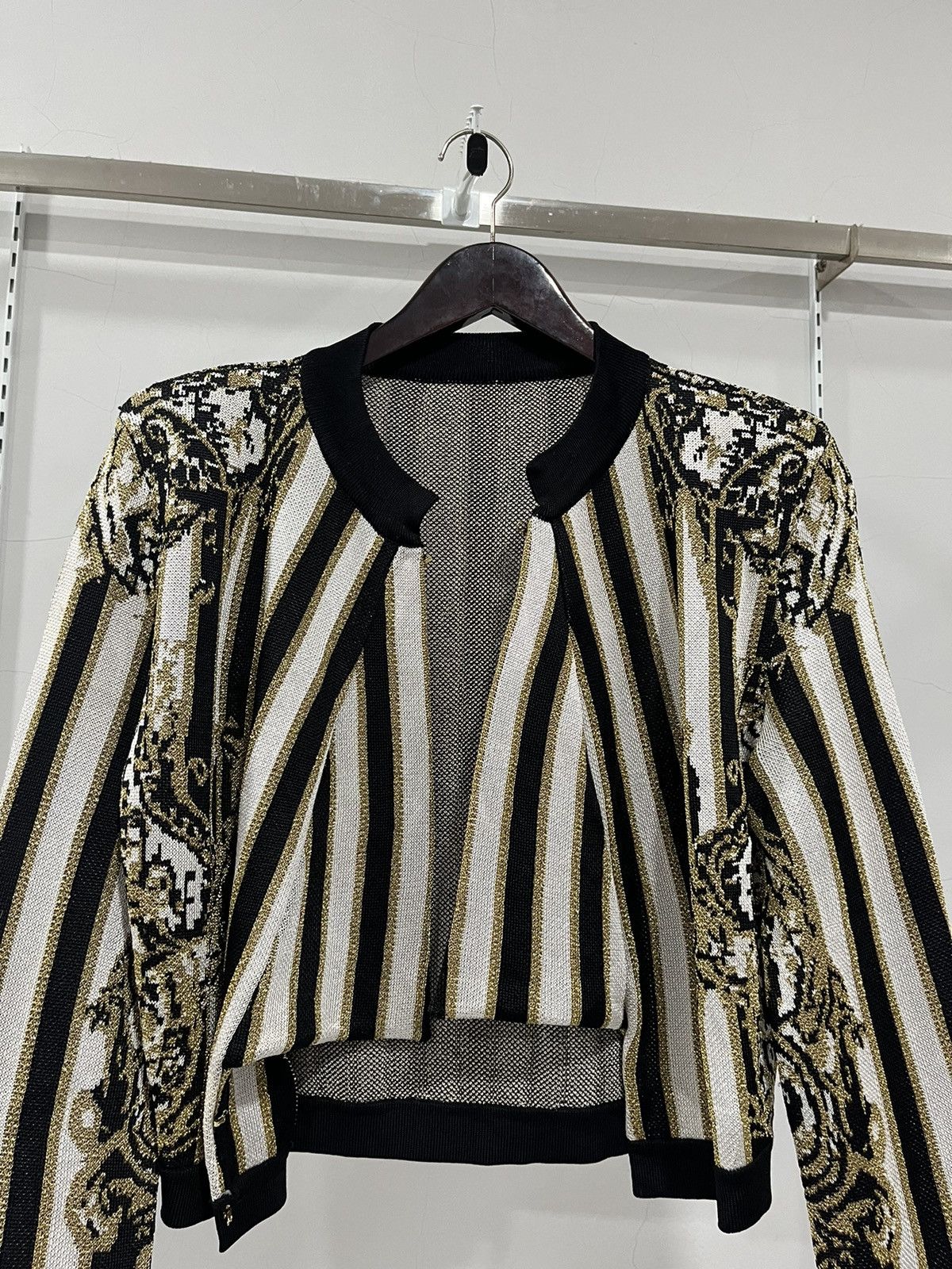 Balmain Balmain Paris Jacquard Woman Jacket Fall 2016 Size S / US 4 / IT 40 - 10 Thumbnail