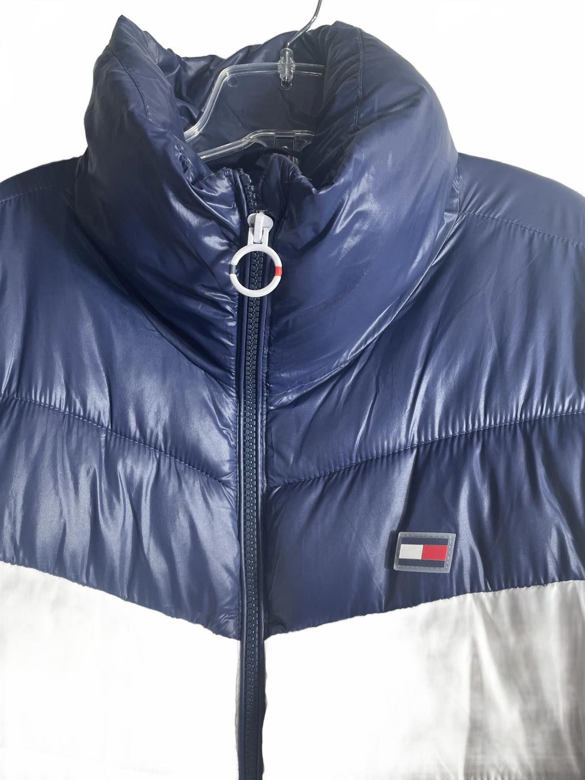 Tommy Hilfiger Tommy Hilfiger Puffer Coat Women's Large Sporty Colorblock Size L / US 10 / IT 46 - 5 Thumbnail
