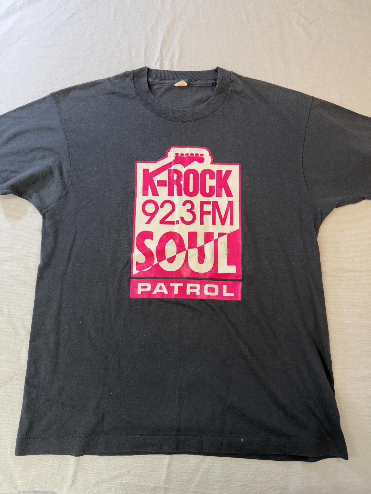 Other K-Rock T-shirt 92.3 FM Soul Patrol Bud Light Beer on Back Size US XL / EU 56 / 4 - 1 Thumbnail