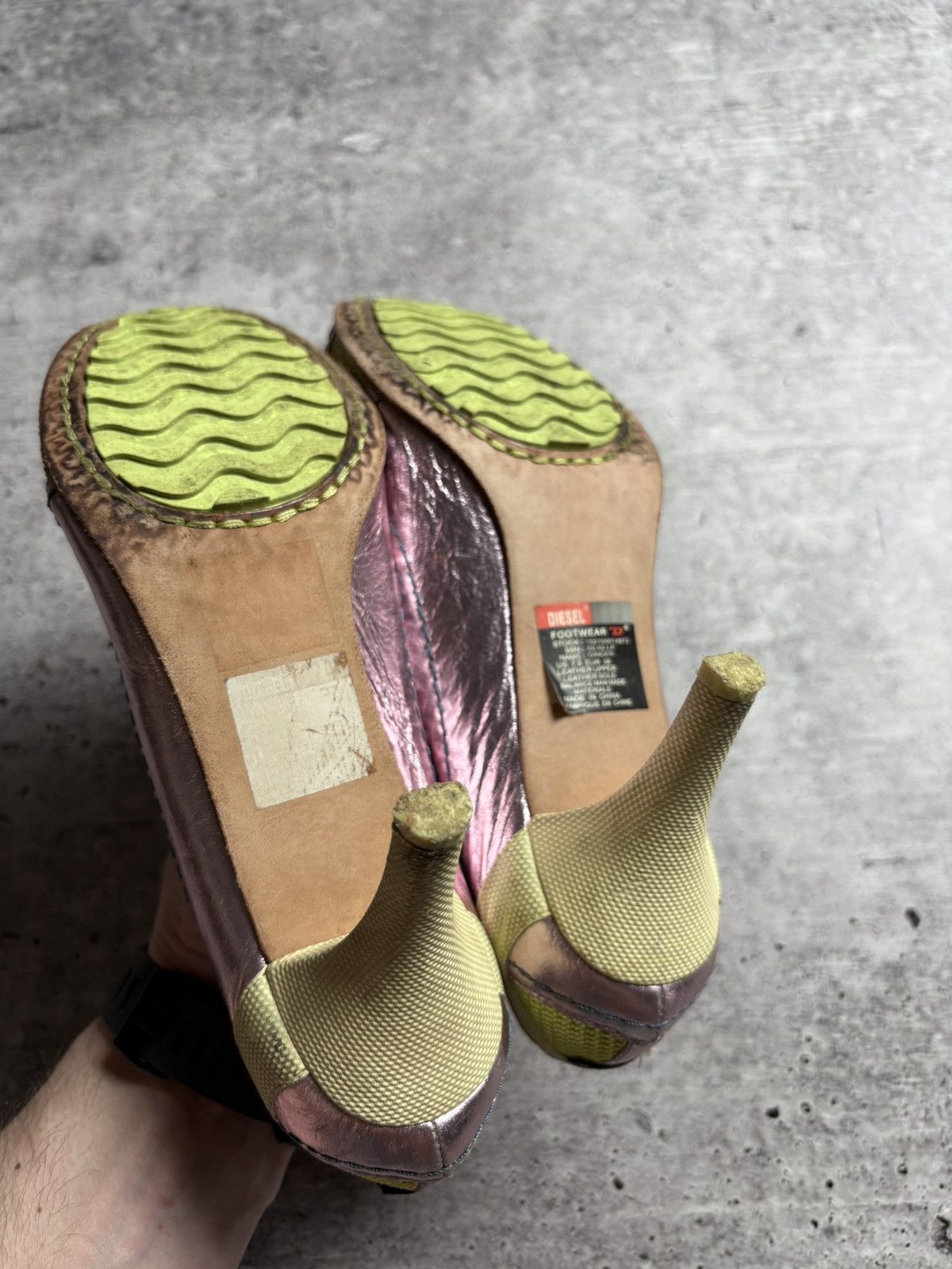 Diesel Vintage Diesel Avant Garde Shoes Size US 7.5 / IT 37.5 - 11 Thumbnail