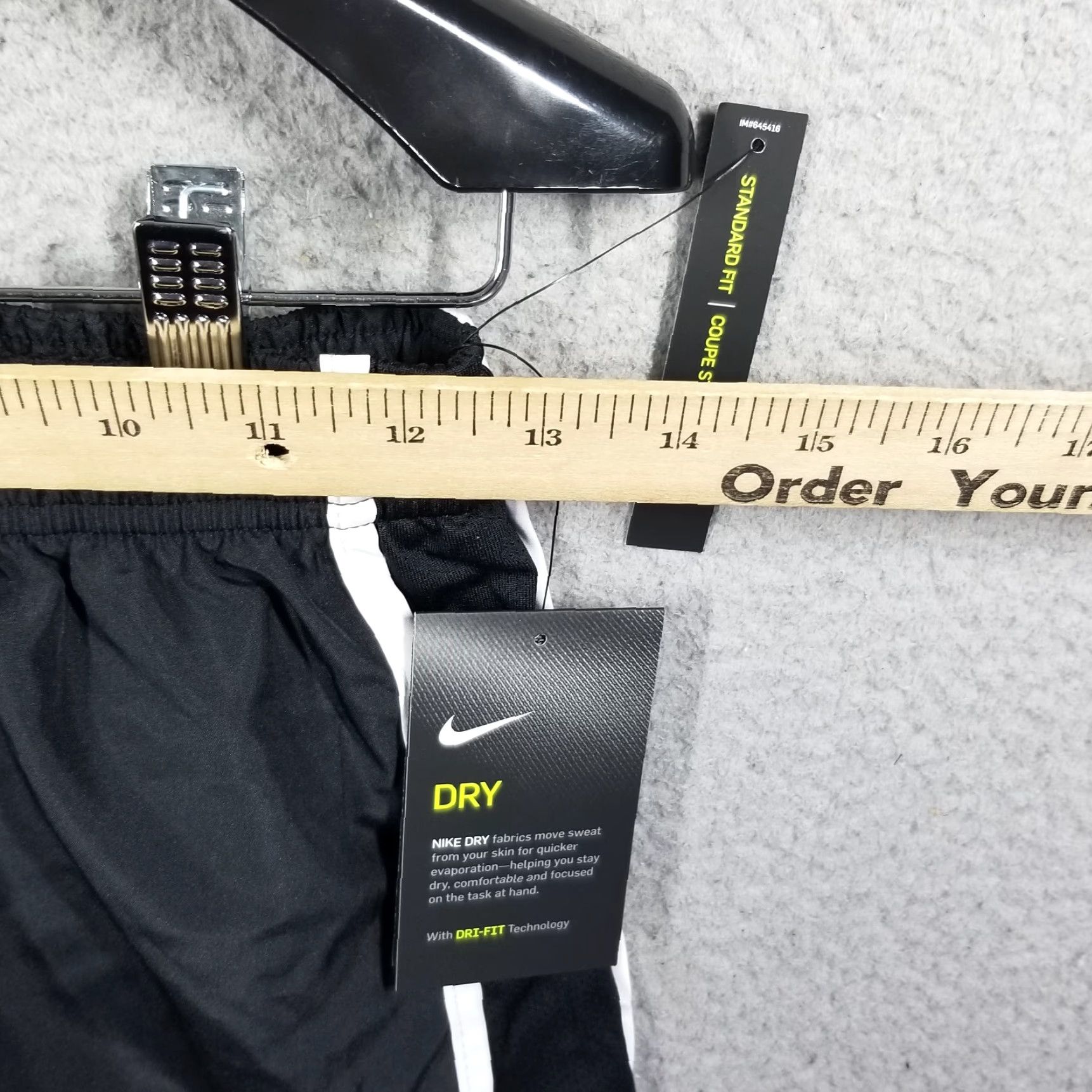 Nike Nike Tempo Running Shorts Womens XS Black Lined 831558 NWT Size 26" / US 2 / IT 38 - 5 Thumbnail