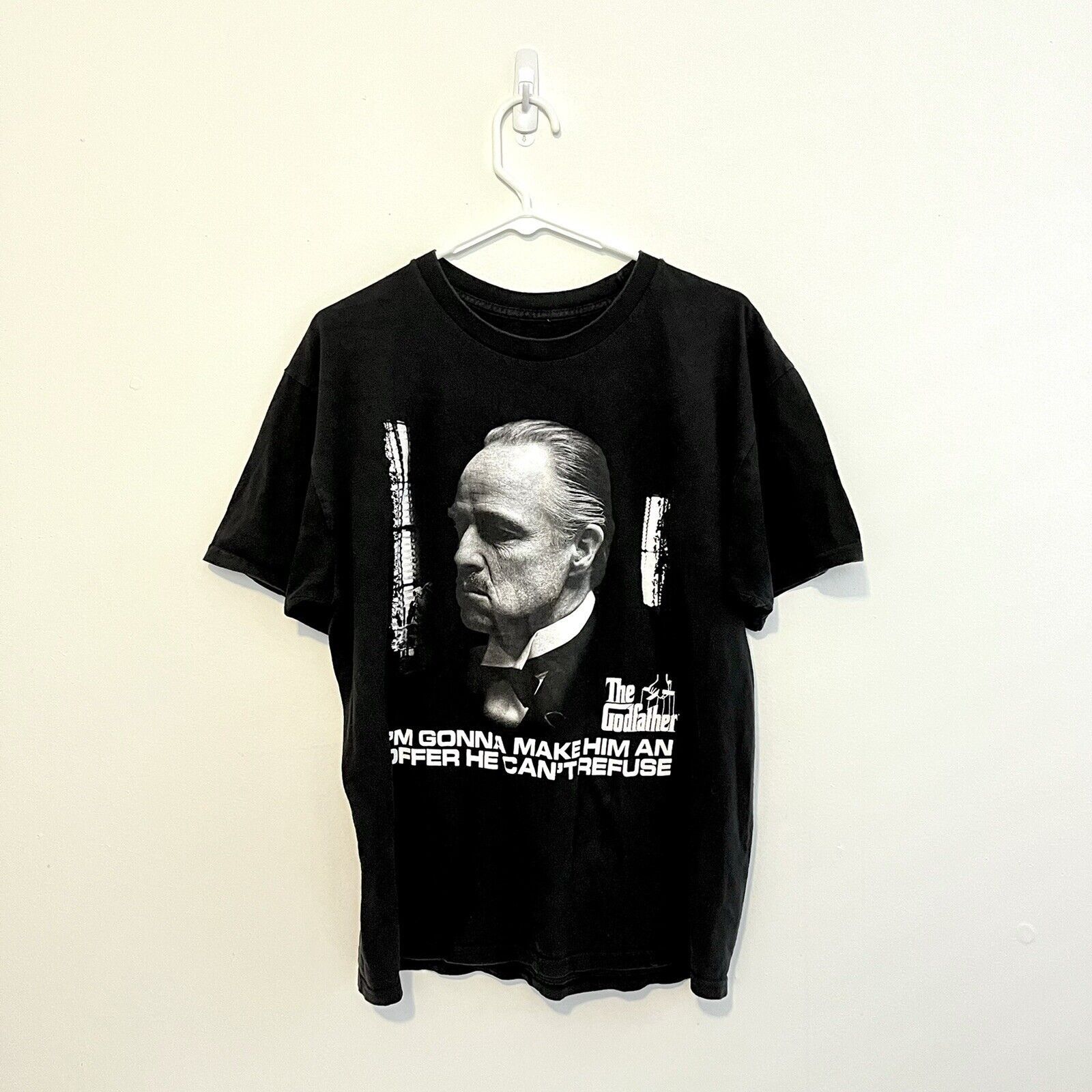 Vintage The Godfather Make Him An Offer He Can’t Refuse VTG Shirt L Size US L / EU 52-54 / 3 - 1 Thumbnail