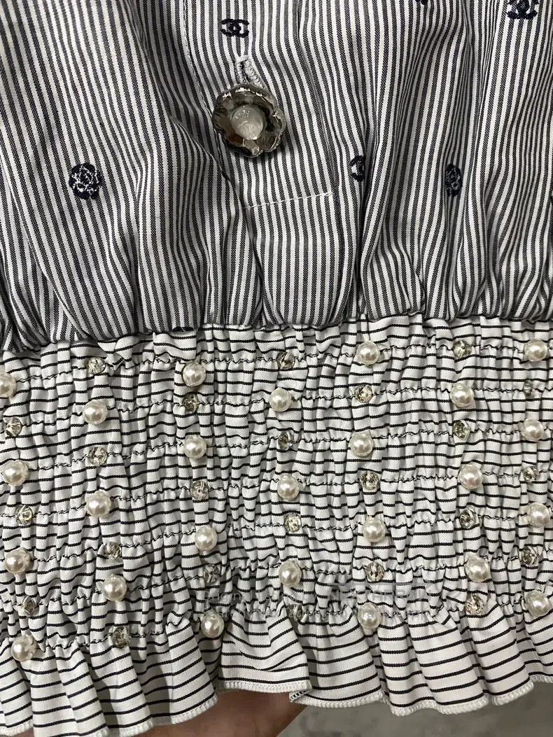 Chanel Chanel Pearl double C suspender vest Size XXS / US 00 / IT 34 - 5 Thumbnail