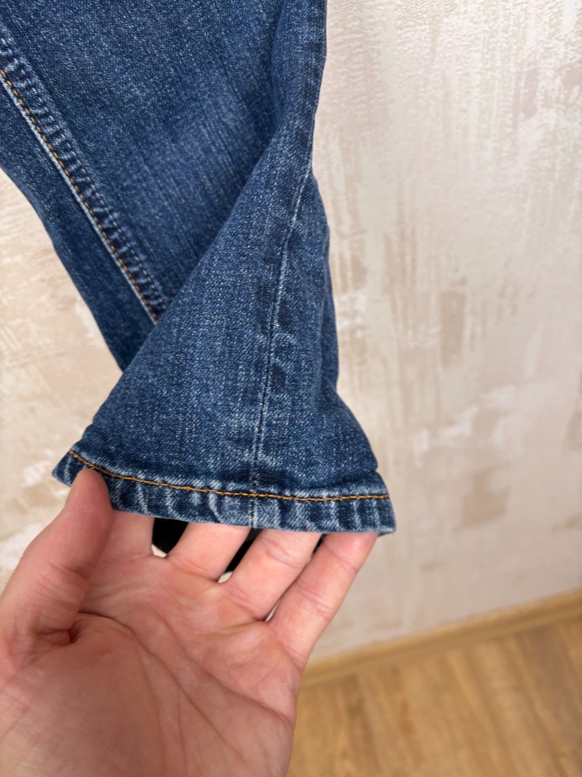 Nudie Jeans Nudie Jeans Co Grim Tim Dark Blue Orange W 32 L 34 Size US 32 / EU 48 - 5 Thumbnail