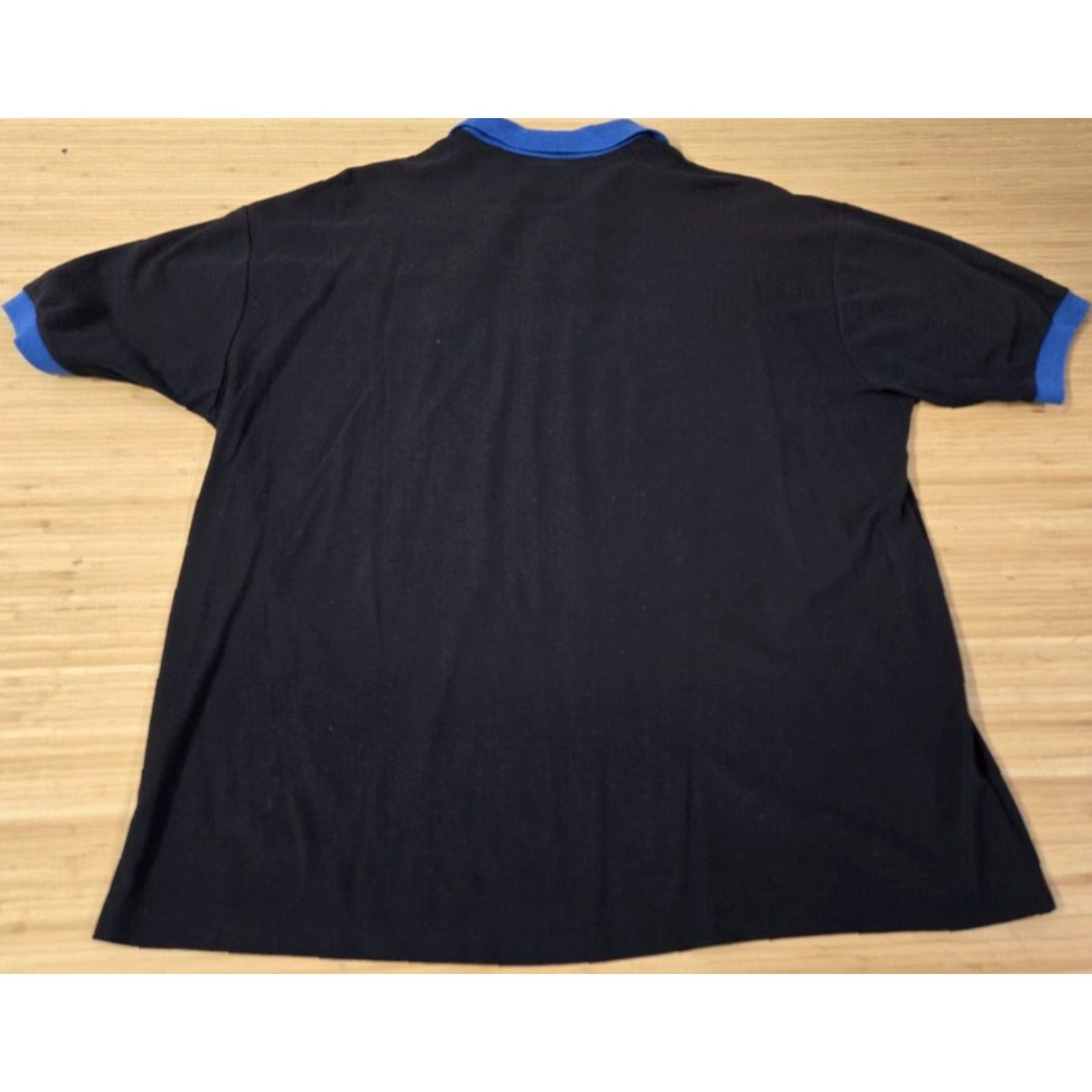 Harley Davidson VINTAGE Harley-Davidson Polo Shirt Mens XL Black Short Sleeve Button-Down Collar Pocket Cotton Polo Shirt Men XL Black Harley-Davidson Size XL / US 12-14 / IT 48-50 - 6 Thumbnail