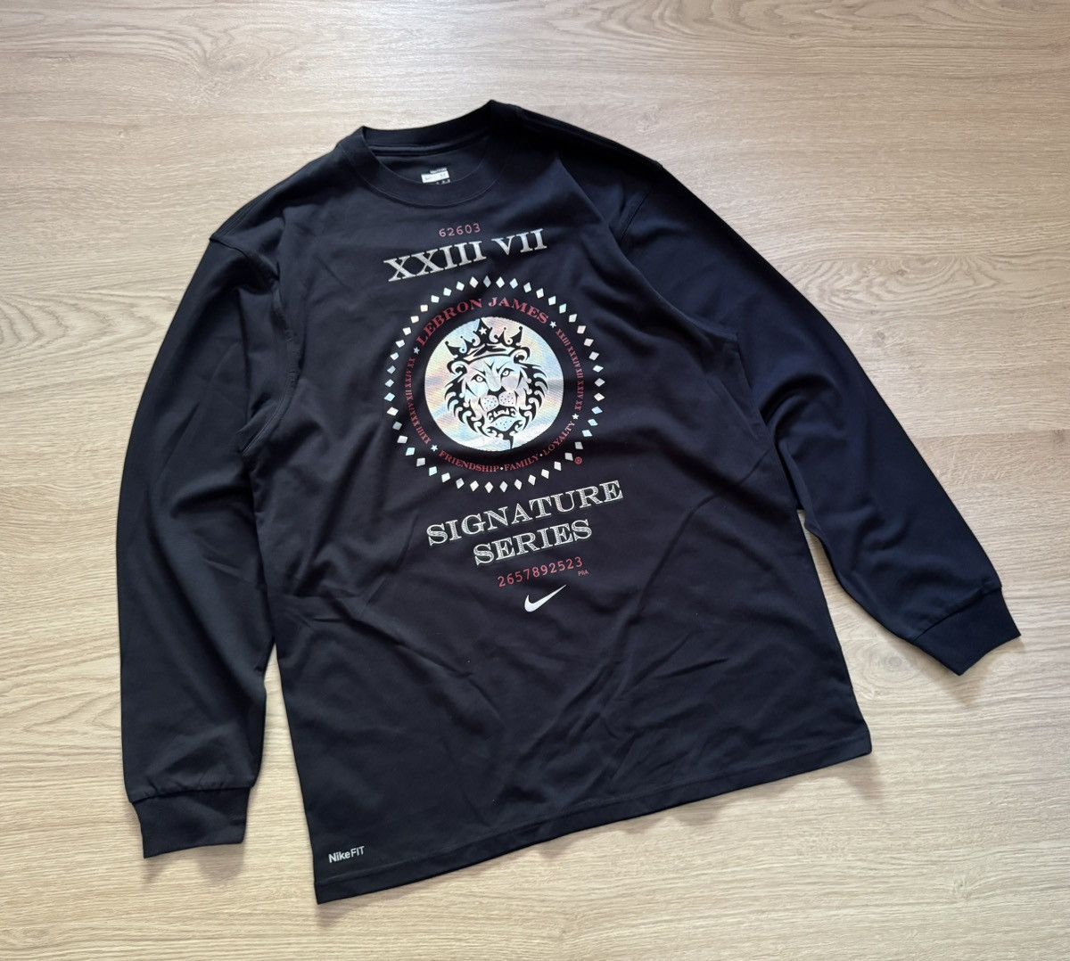 NBA Vintage Nike x LeBron James NBA y2k Long Sleeve Size US M / EU 48-50 / 2 - 1 Thumbnail