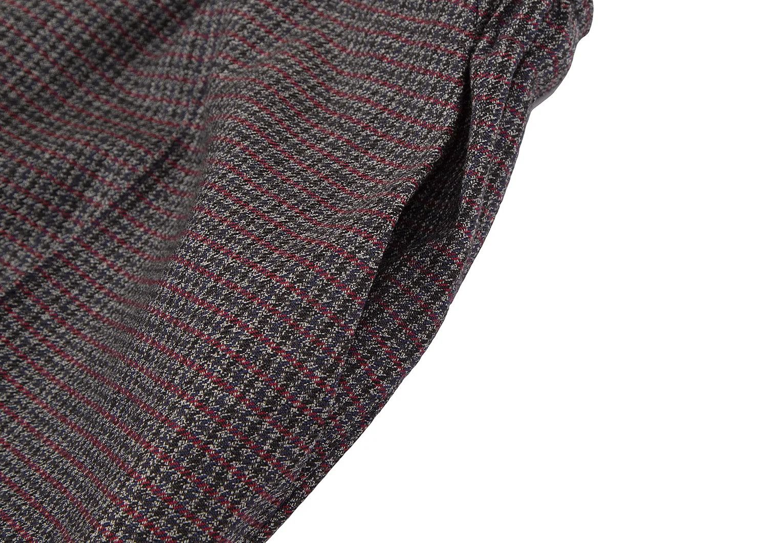 Fendi Zucka Houndstooth Tapered Pants in Red and Gray, Size 48 Size US 32 / EU 48 - 5 Thumbnail