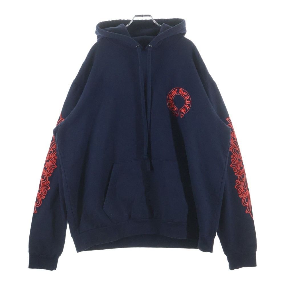 Chrome Hearts Chrome Hearts Floral Print Hoodie Pullover Size US XL / EU 56 / 4 - 2 Thumbnail
