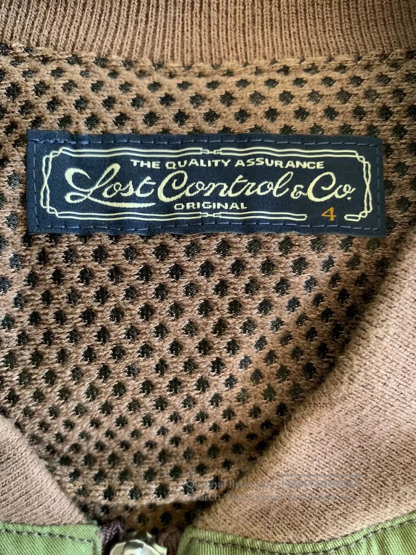 Japanese Brand vintage lost control embroidered baseball jacket. Size US M / EU 48-50 / 2 - 2 Thumbnail