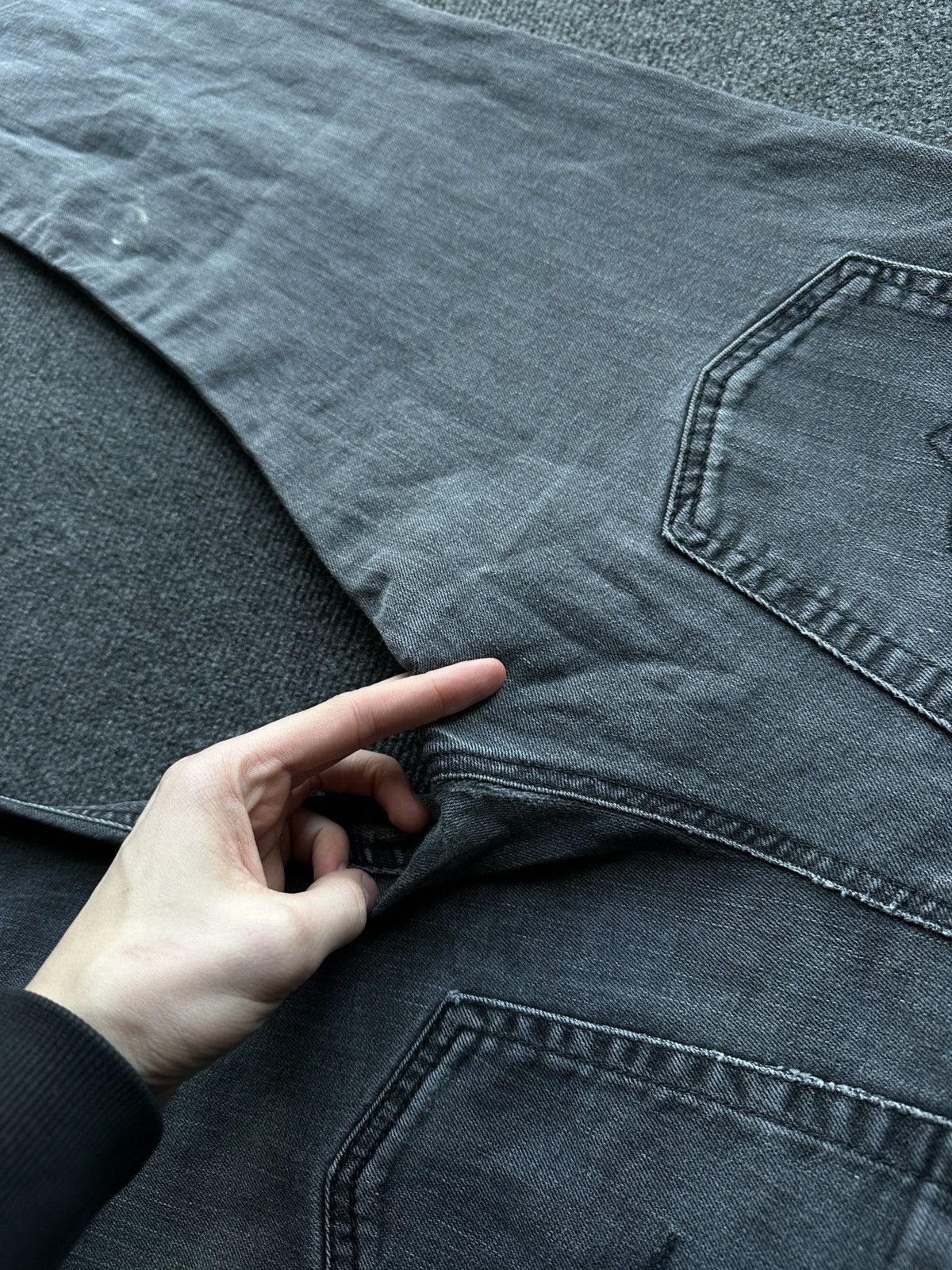 Diesel 🚨 RARE DIESEL MEN DENIM JEANS AVANT GARDE IFSIXWASNINE Y2K Size US 34 / EU 50 - 20 Thumbnail
