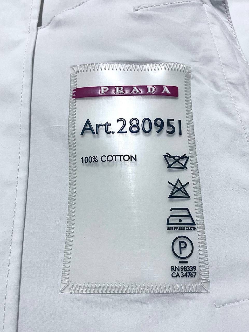 Prada Women's Prada Linea Rossa Waterproof Trench Short Coat Size S / US 4 / IT 40 - 11 Thumbnail
