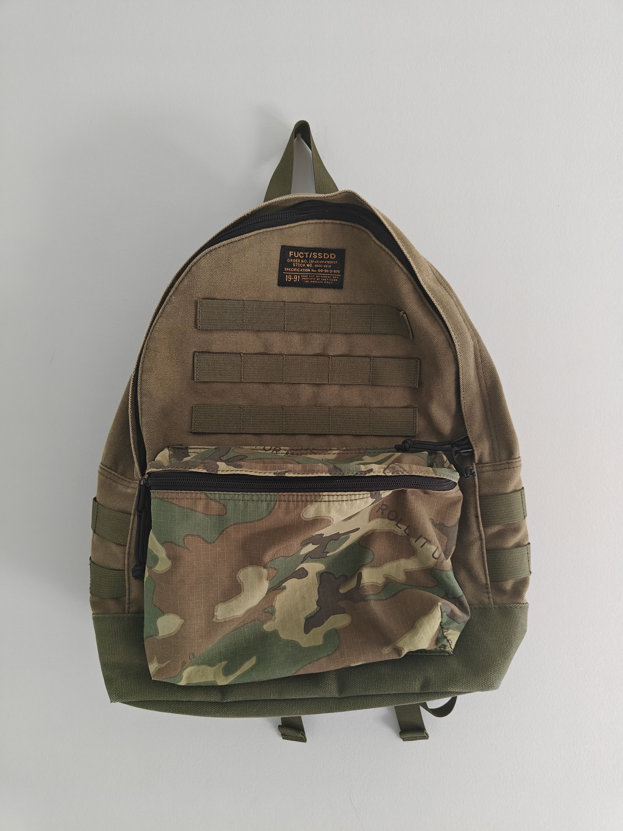 FUCT Fuct ssdd military backpack | Grailed