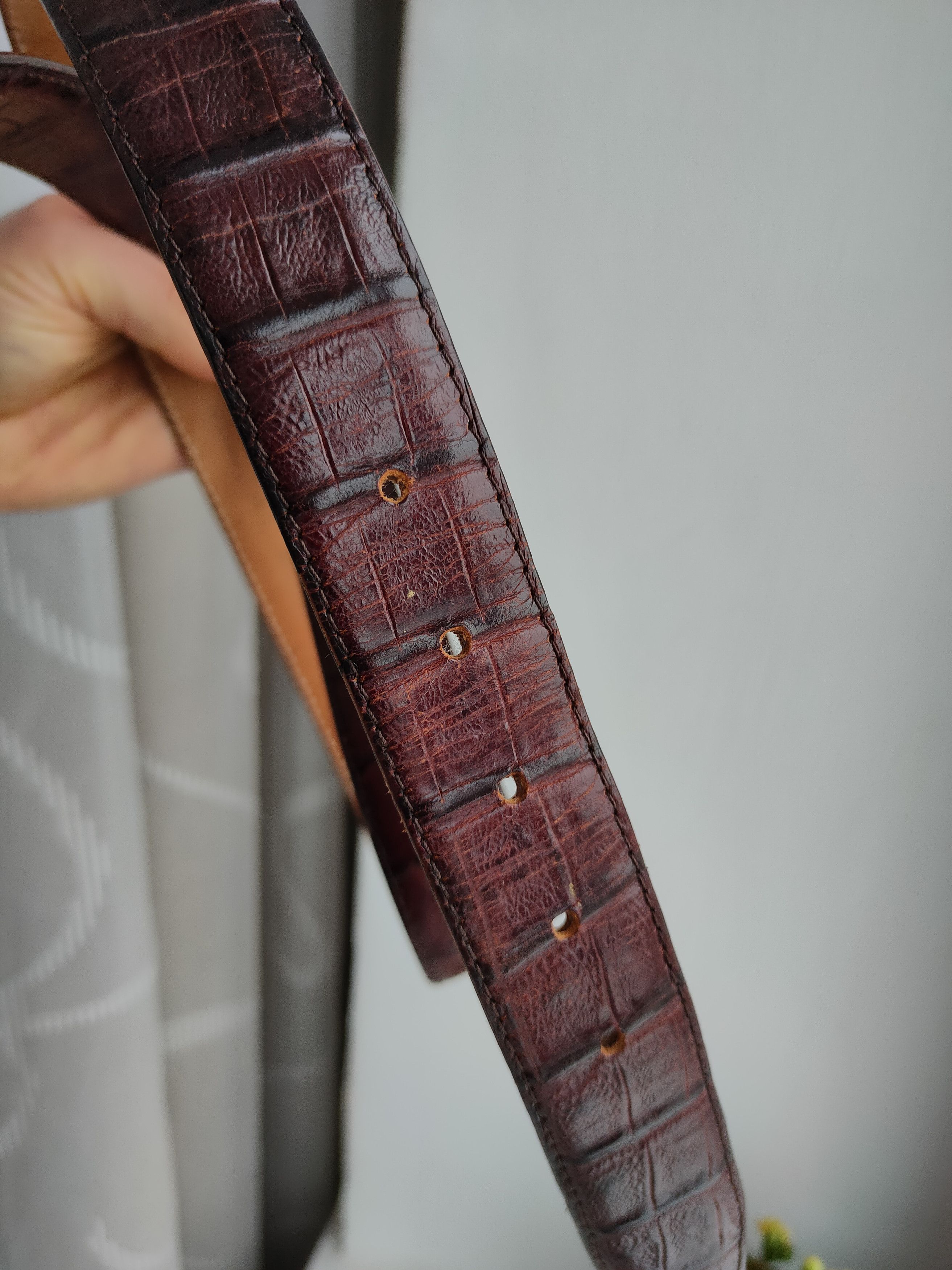 Vintage Robert Charles Vintage Leather Belts Men's Made in Italy Size ONE SIZE - 10 Thumbnail
