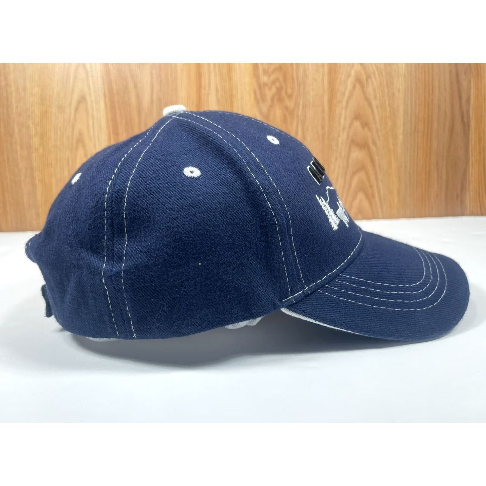 Vintage Alaska Blue Adjustable StrapBack Baseball Hat Cap One Size Fits Most Unisex Adults Baseball Cap Size ONE SIZE - 6 Thumbnail