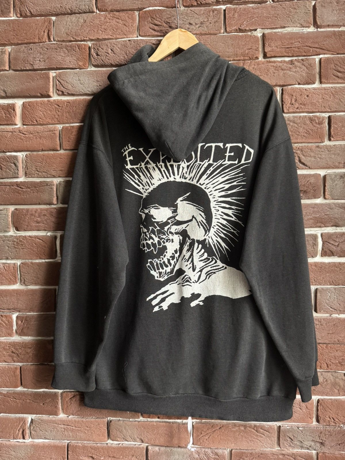 Band Tees Rare Vintage 90s The Exploited Punk Hardcor Band Hoodie xl Size US XL / EU 56 / 4 - 1 Thumbnail