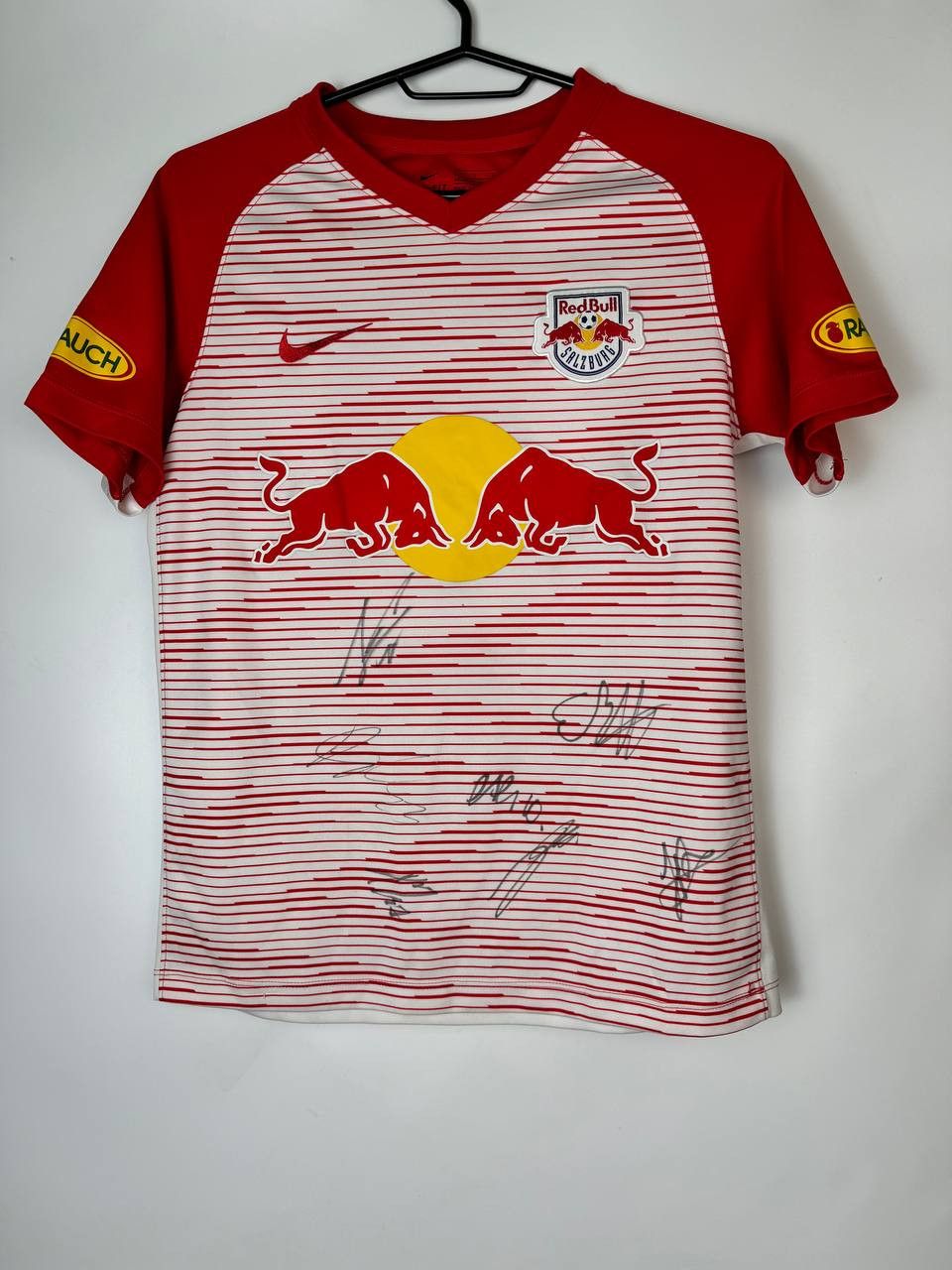 Nike × Red Bull Fc Red Bull Salzburg 2018 2019 Home Football Shirt Jersey Size US XXS / EU 40 - 1 Thumbnail