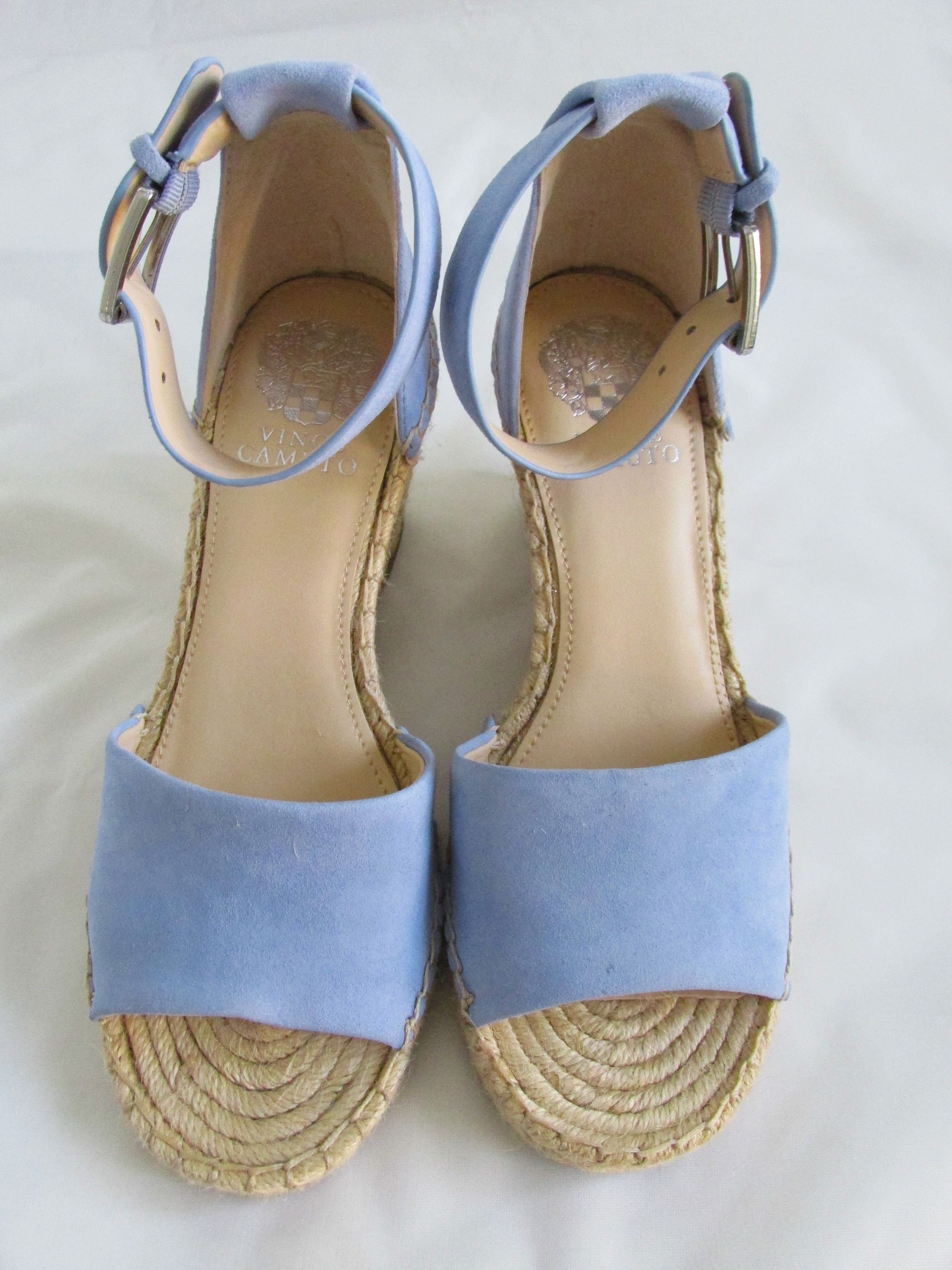 Vince Camuto Vince Camuto "Leera" New Suede Espadrille Wedges Size 8 M Size US 8 / IT 38 - 2 Thumbnail