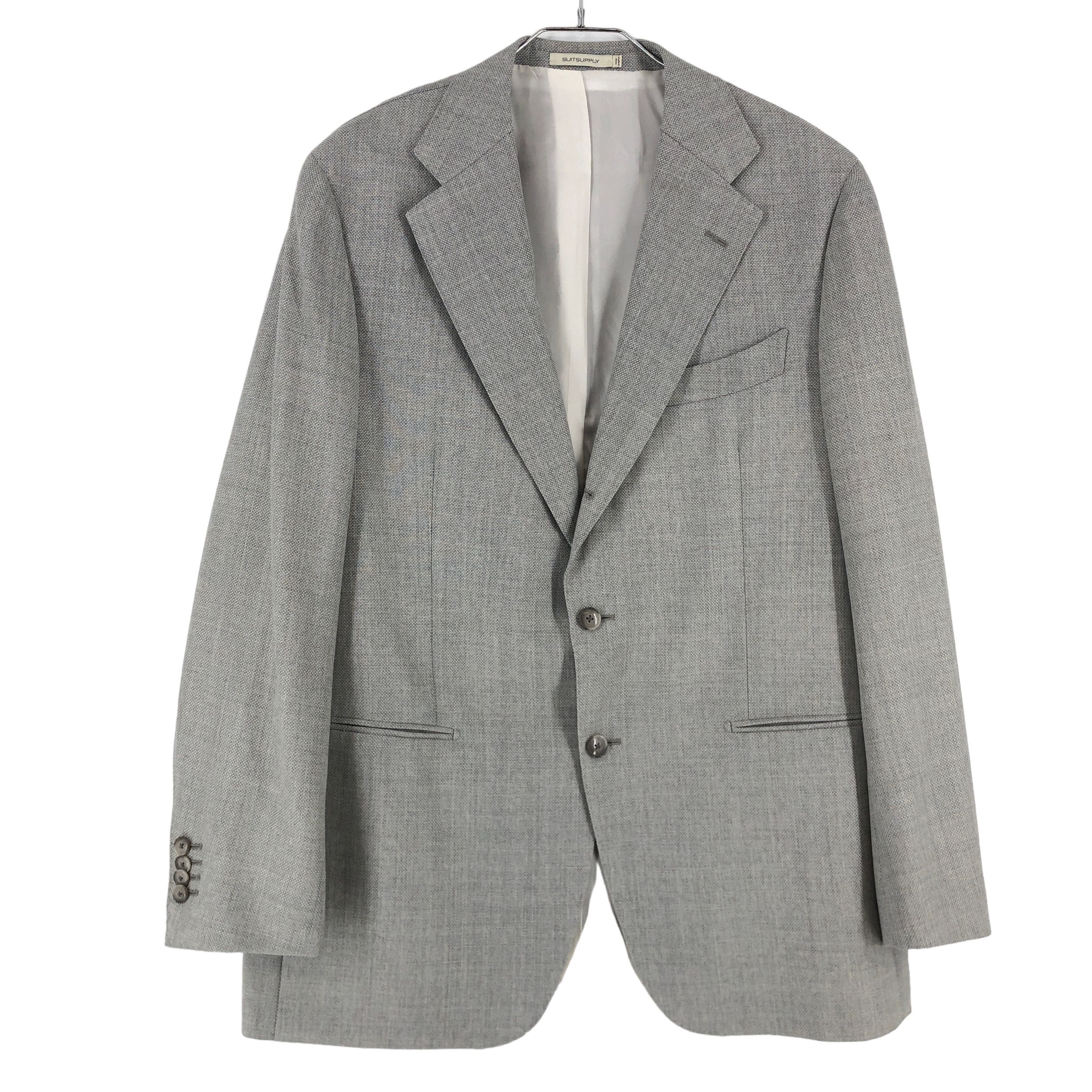 Suitsupply Havana Jetted Wool Formal Suit EU:56; UK/US:46 - W38 L31 Size 46S - 2 Thumbnail