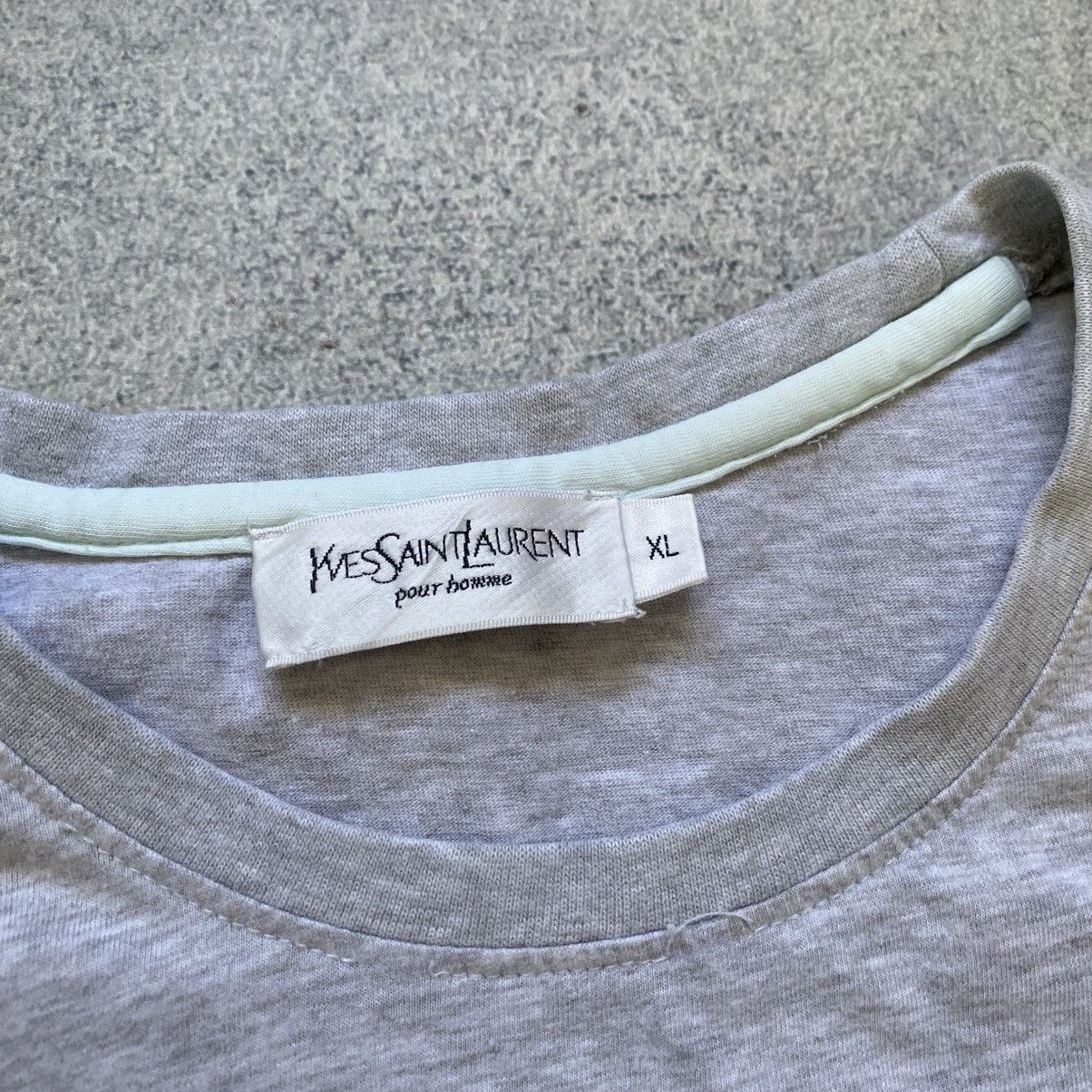 Yves Saint Laurent Vintage YSL T-Shirt Big Logo Spell Out Size US XL / EU 56 / 4 - 5 Thumbnail