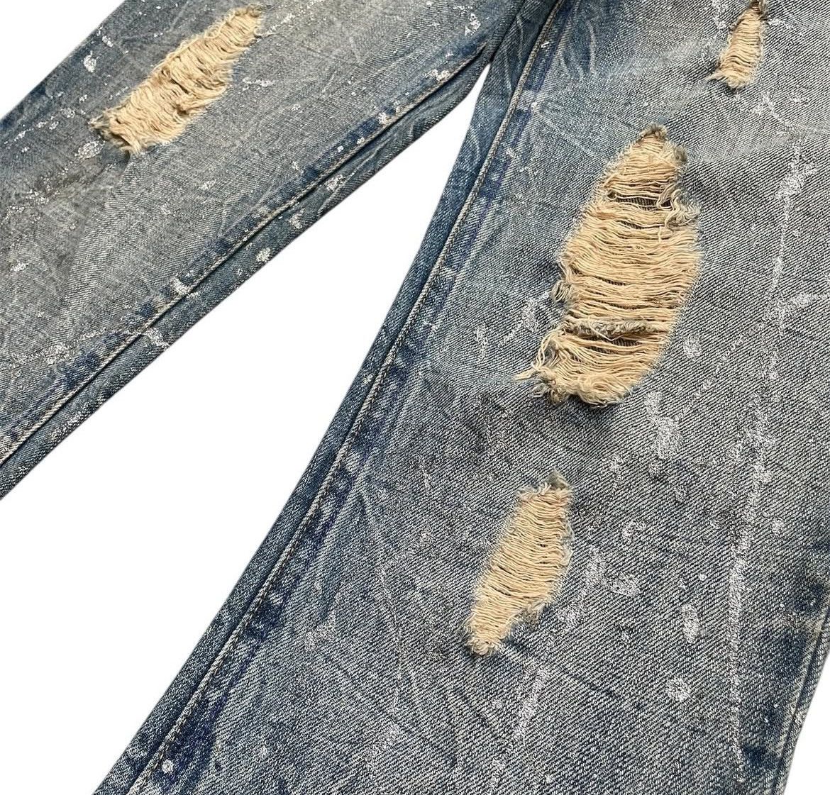 Hysteric Glamour 2000s Archival Ifsixwasnine Kmrii Flare Jeans y2k lgb Size US 33 - 5 Thumbnail