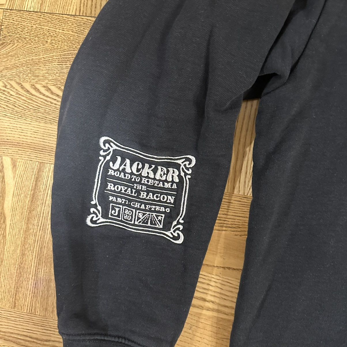 Other JACKER Black Graphic Pullover “Royal Bacon” Hoodie Size US M / EU 48-50 / 2 - 5 Thumbnail