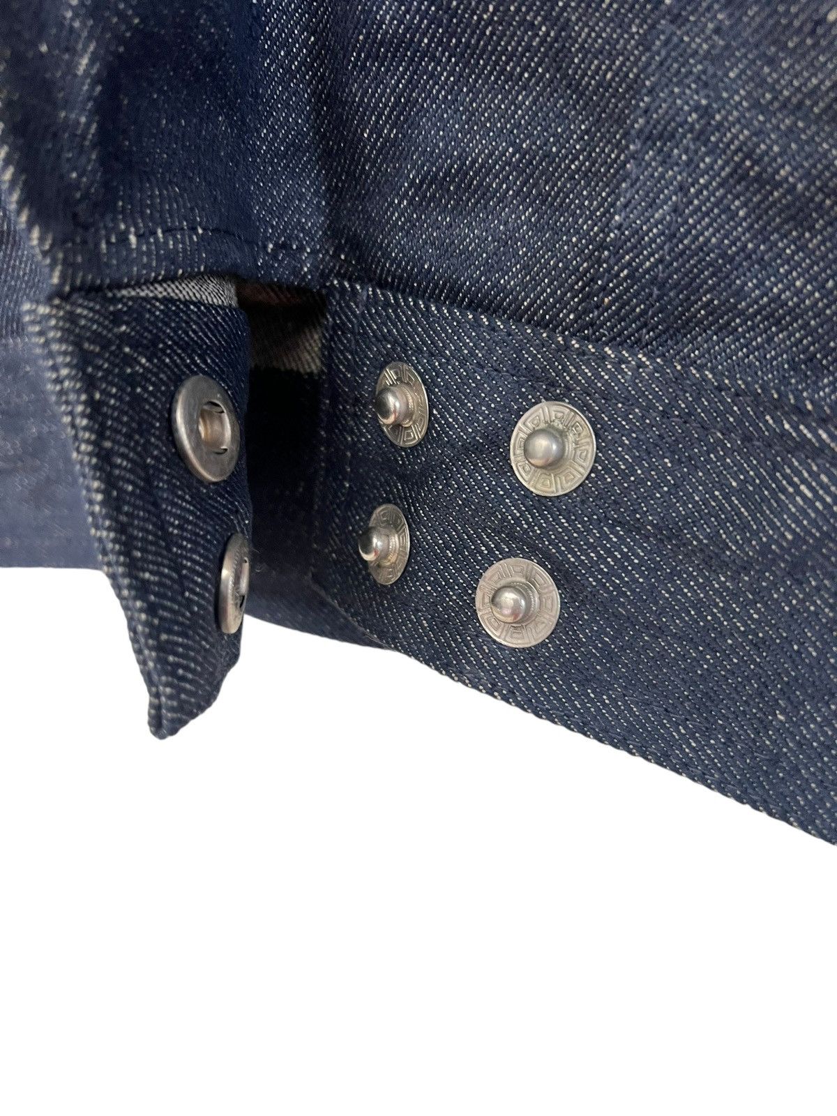 Vintage Vintage YOSHISEI Sports Wear "Colosseum" Hybrid Denim Jacket Size US M / EU 48-50 / 2 - 21 Thumbnail
